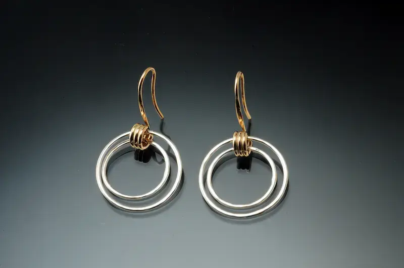 Sterling Silver and 14K yellow Gold